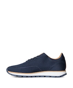 Mason knit heren sneakers blauw