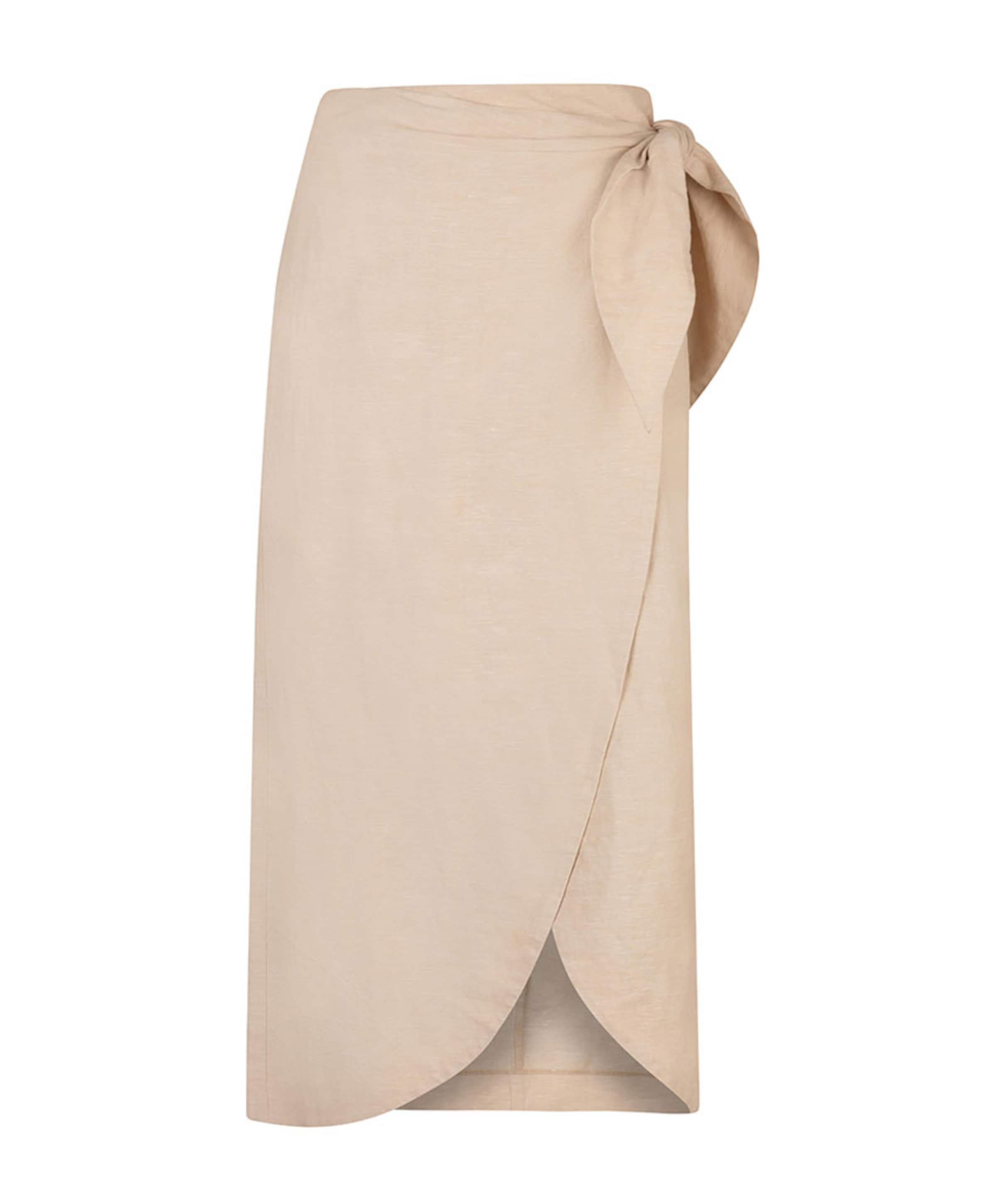 Dames rok beige