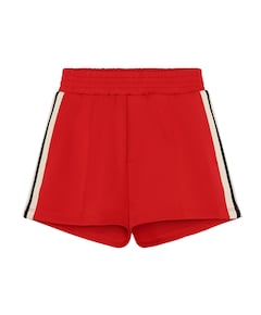 Tape meisjes korte broek rood