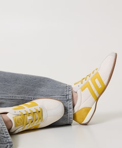 BOXEUR dames sneakers geel