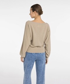 Dames sweater beige