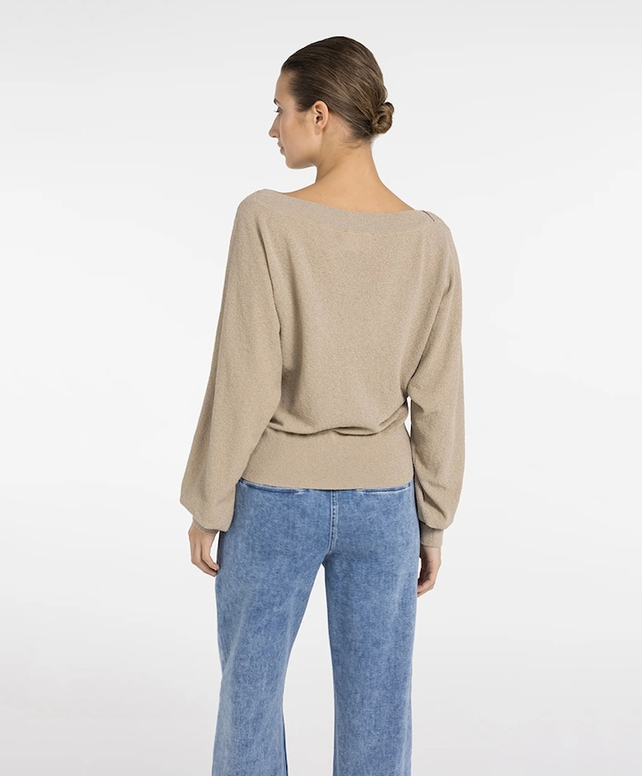Dames sweater beige