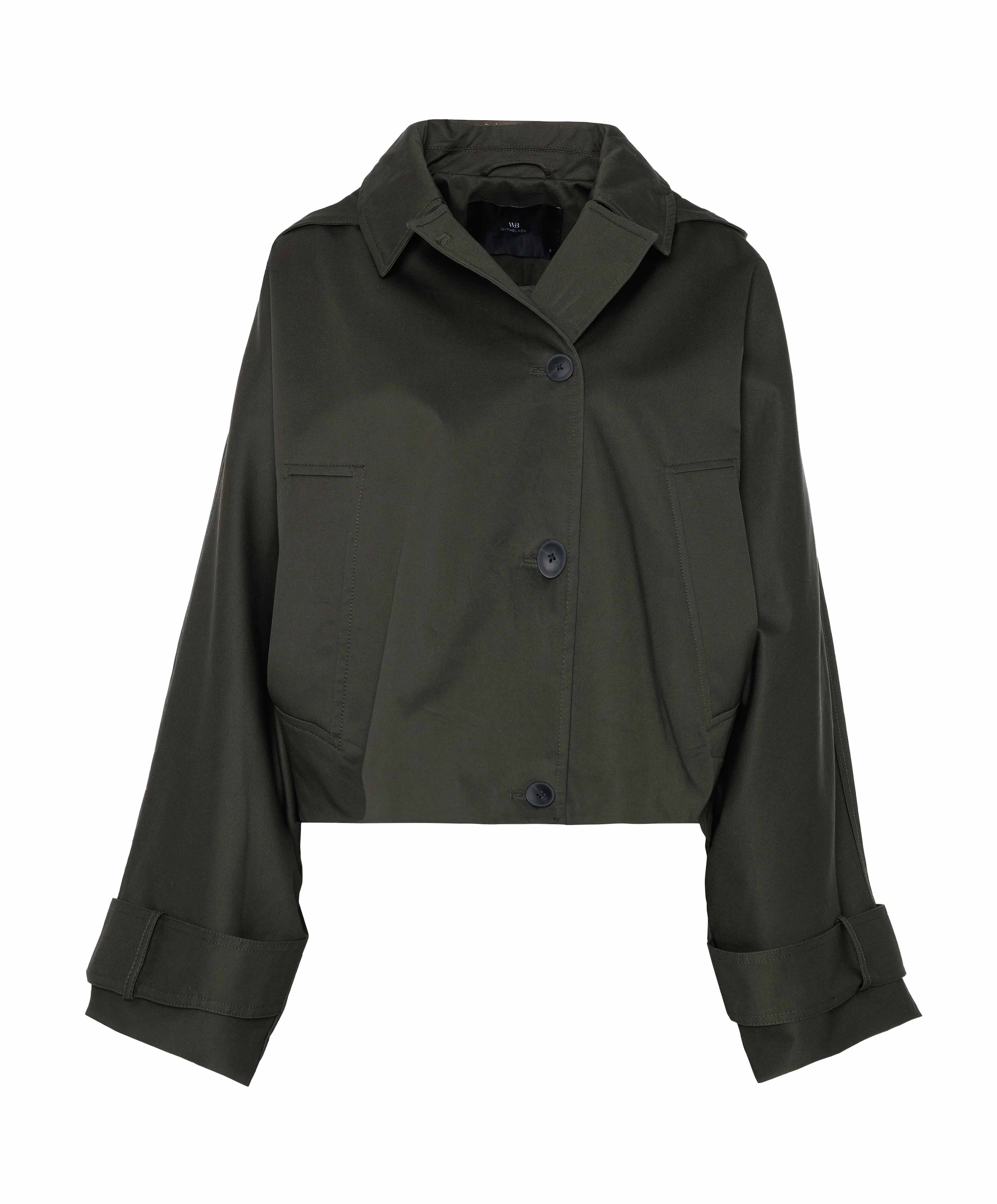 Dames jas groen