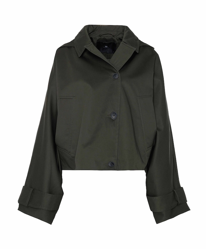 Dames jas groen