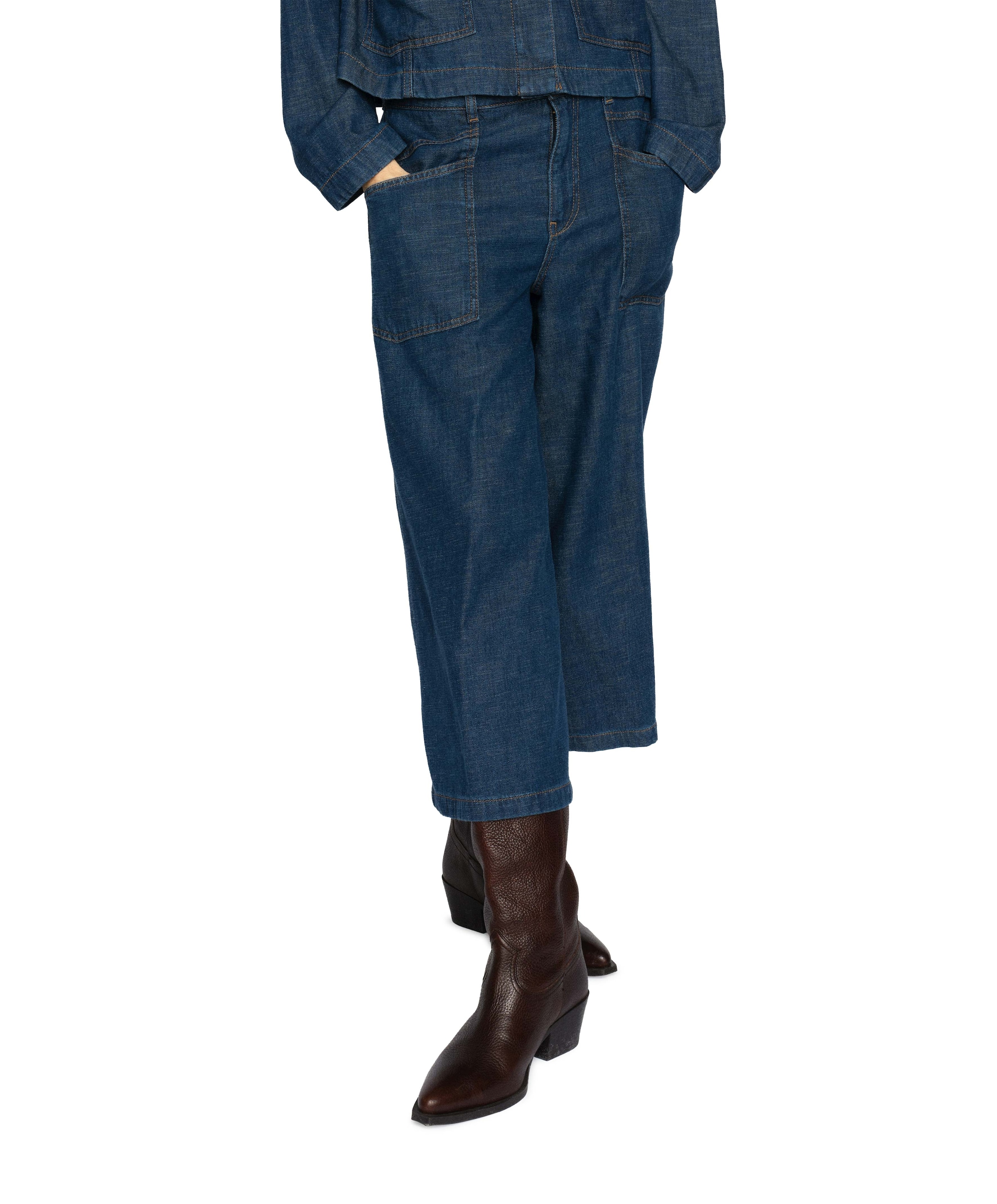 MMCulotte Arge dames jeans blauw