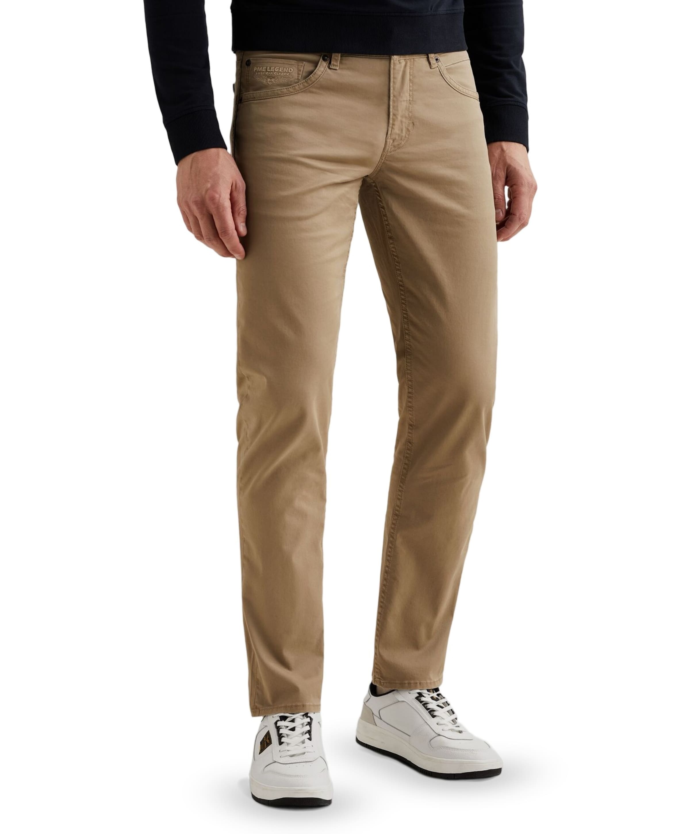 NAVIGATOR LEFT HAND STRETCH TWILL heren jeans beige