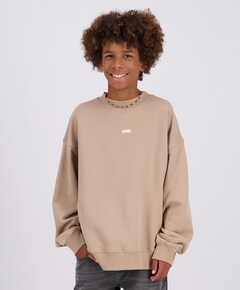 Jongens sweater beige