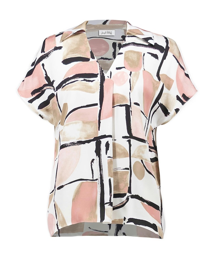 Dames blouse multicolor