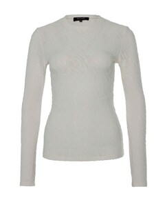 Dames longsleeve ecru