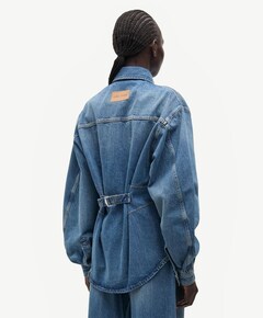 Dames blouse blauw