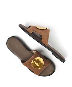 Vita Avi dames slippers bruin