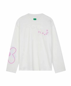 Heren longsleeve wit