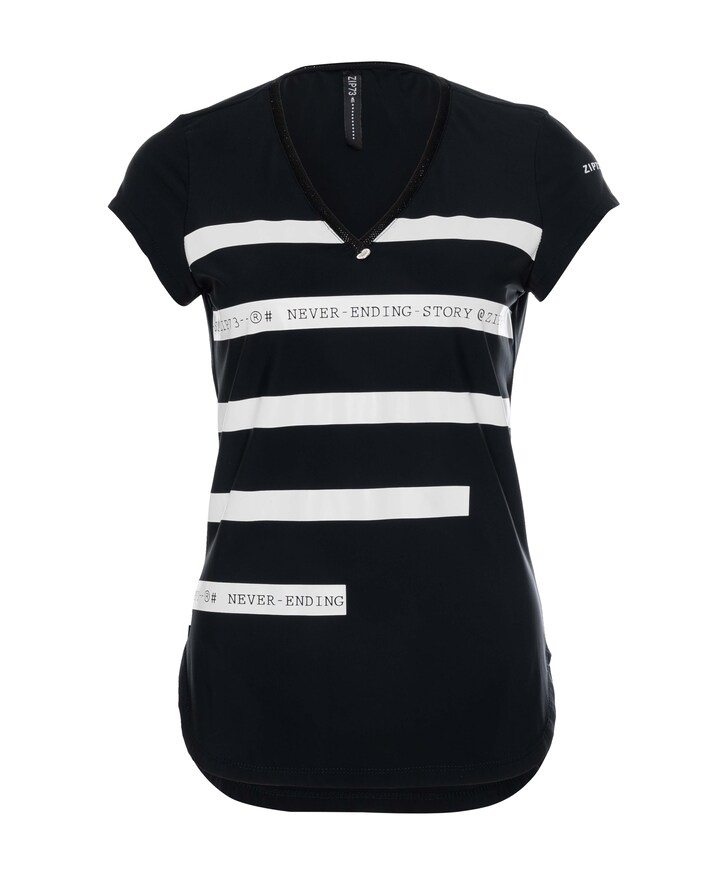T-shirt zwart