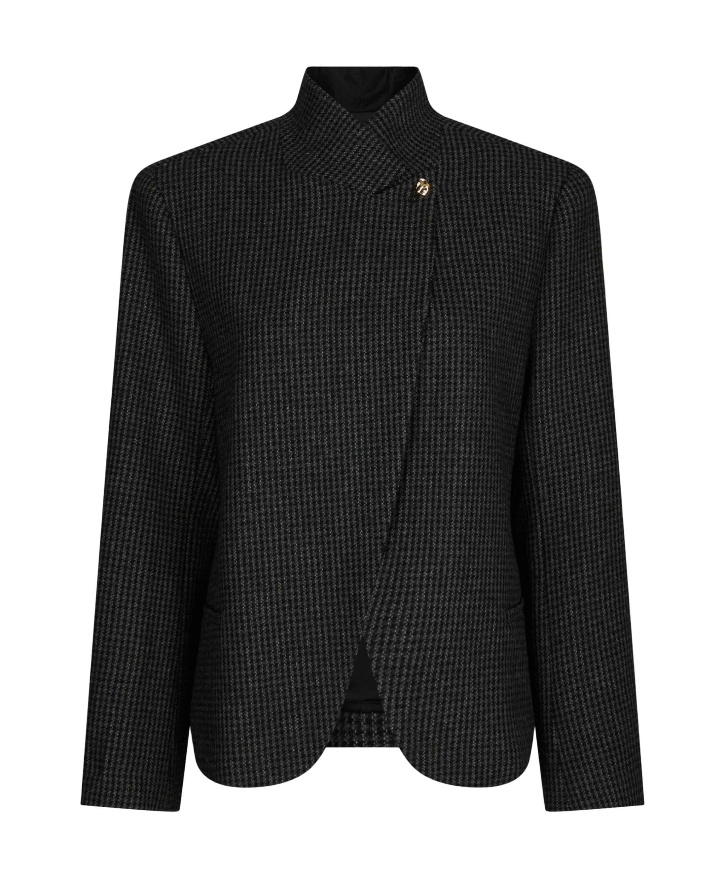 Dames blazer grijs