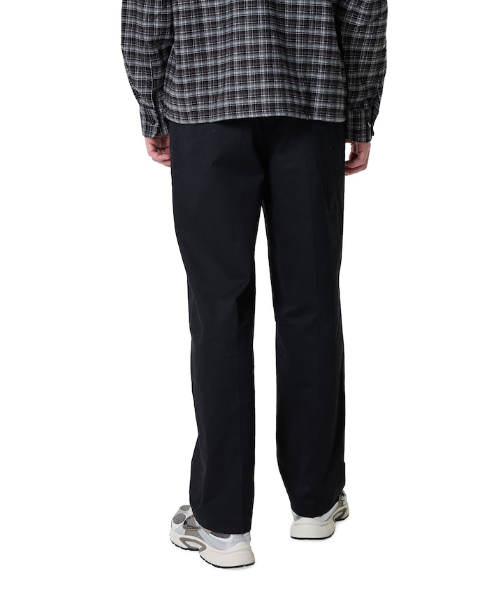 OLAF Regulart Pleated Pant heren pantalon zwart