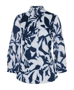 Dames blouse blauw