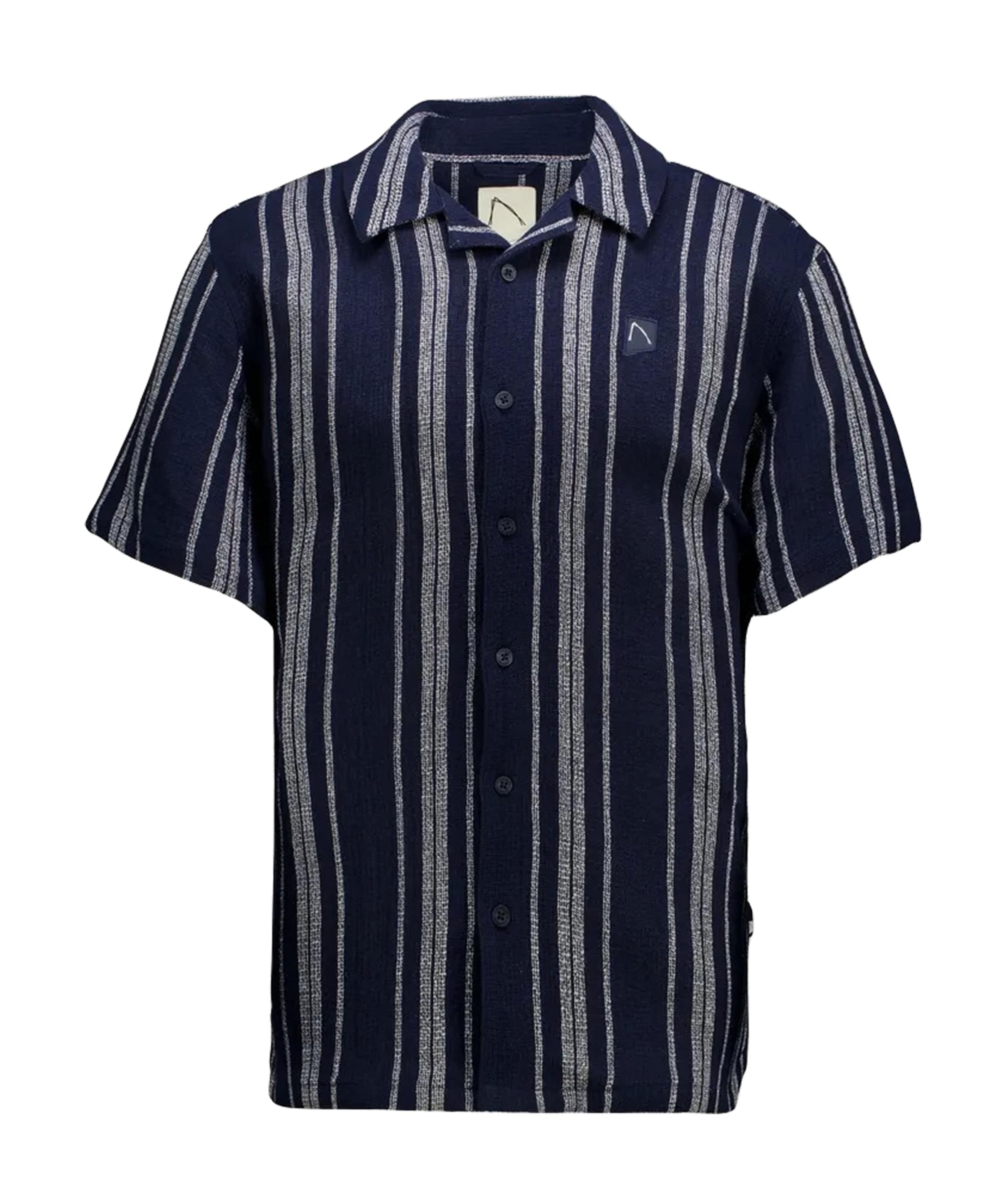 Heren overshirt blauw