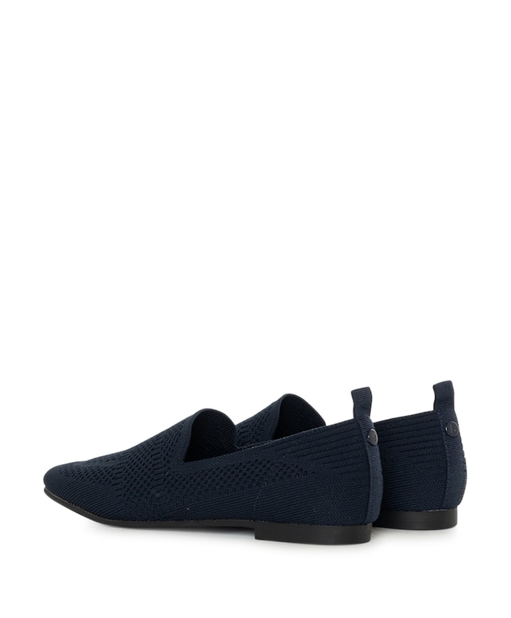 dames loafers blauw