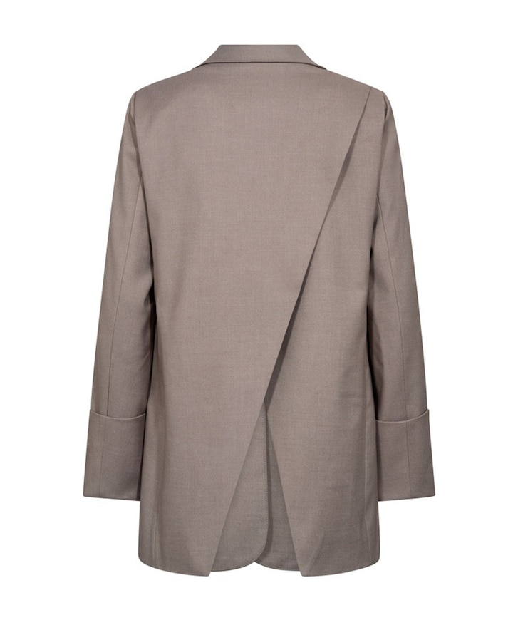 Dames blazer beige