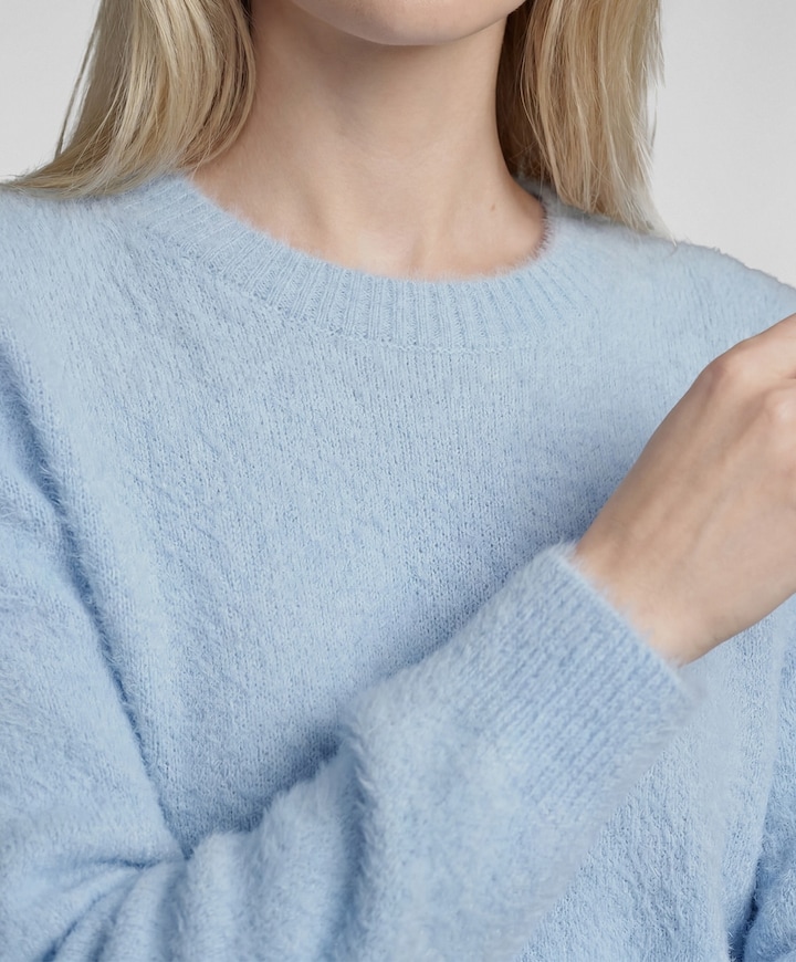 Dames trui blauw