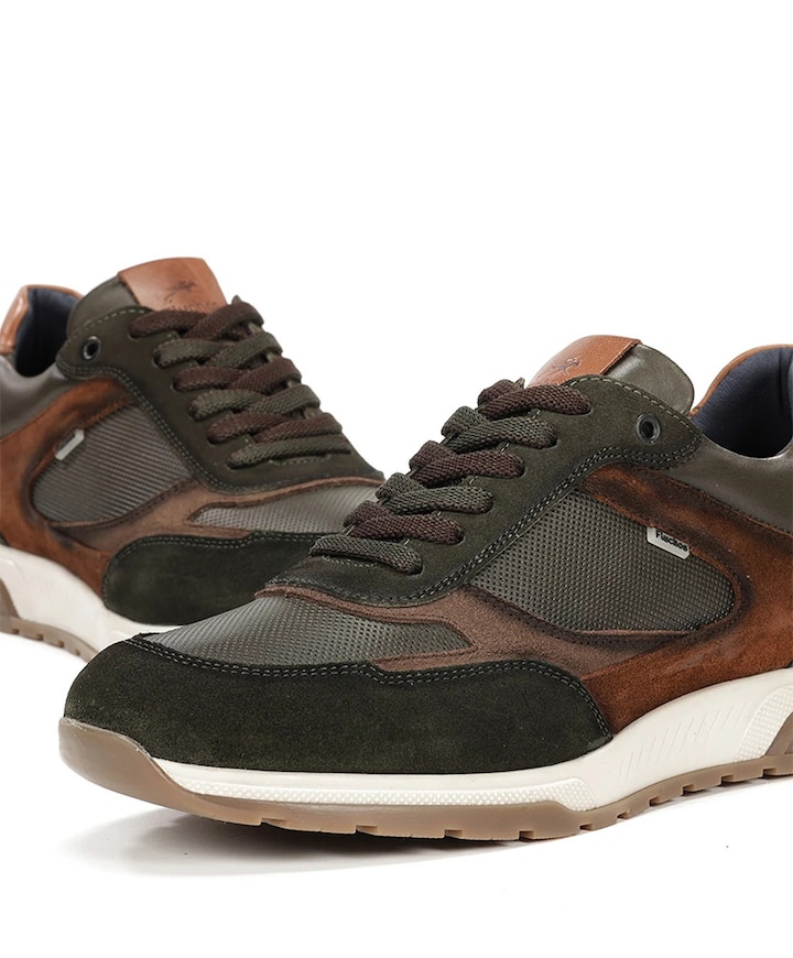 heren sneakers groen