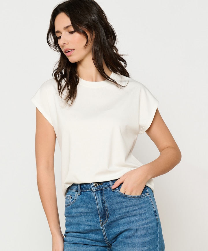 T-shirt ecru