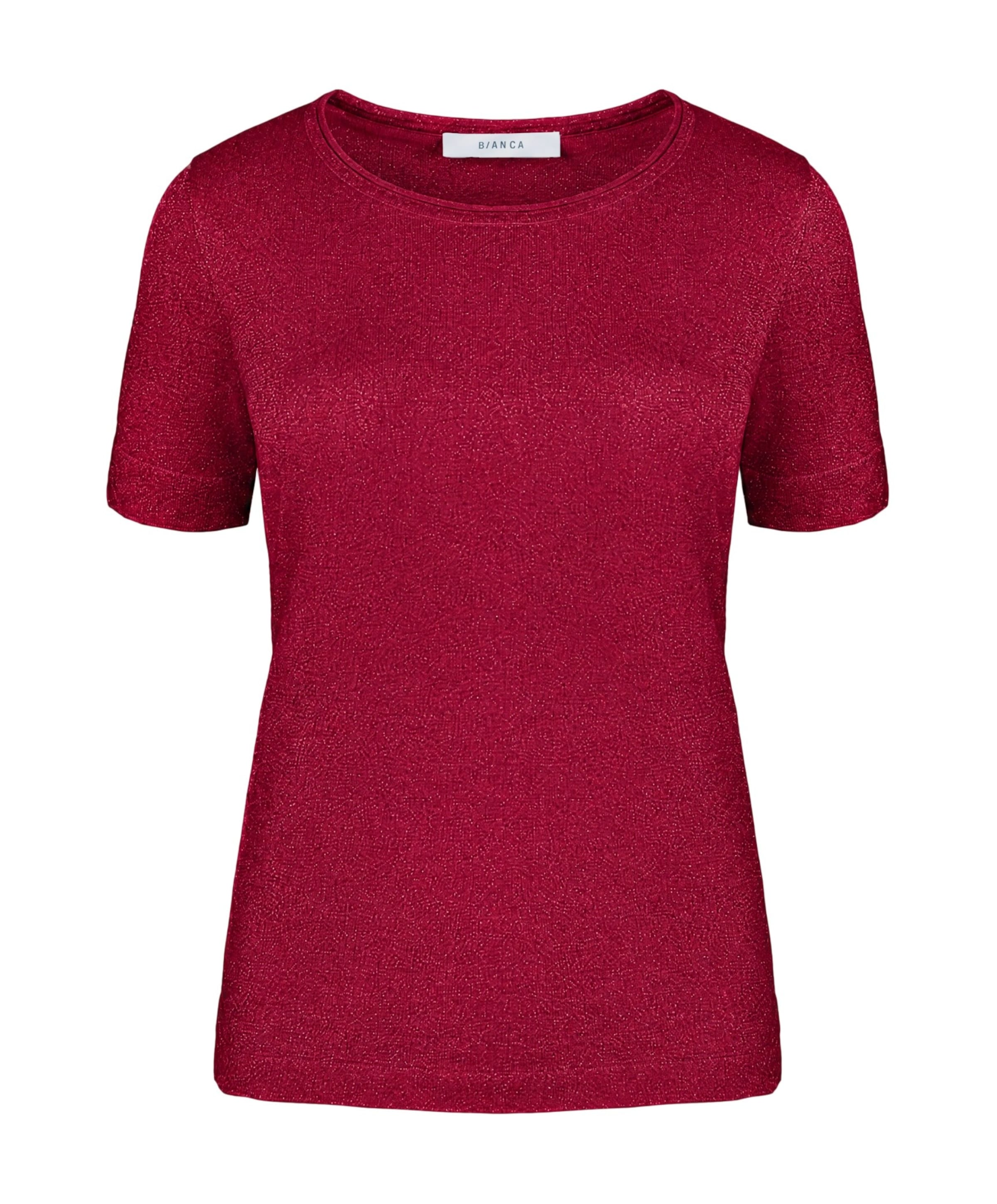 Dames T-shirt bordeaux