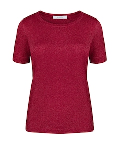 Dames T-shirt bordeaux