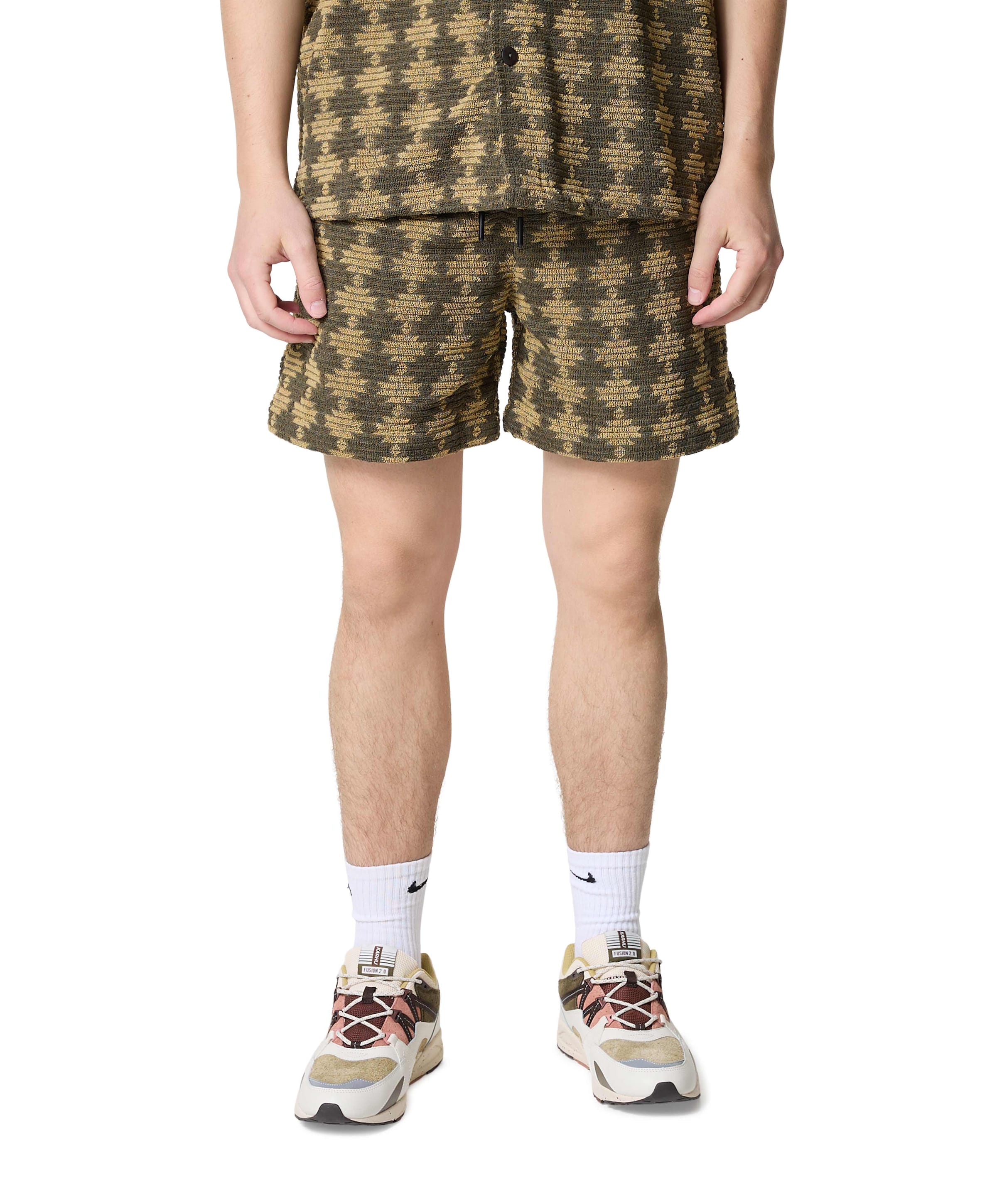 Forti porto shorts heren korte broek groen