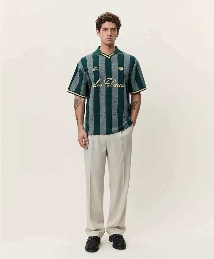 Heren polo groen