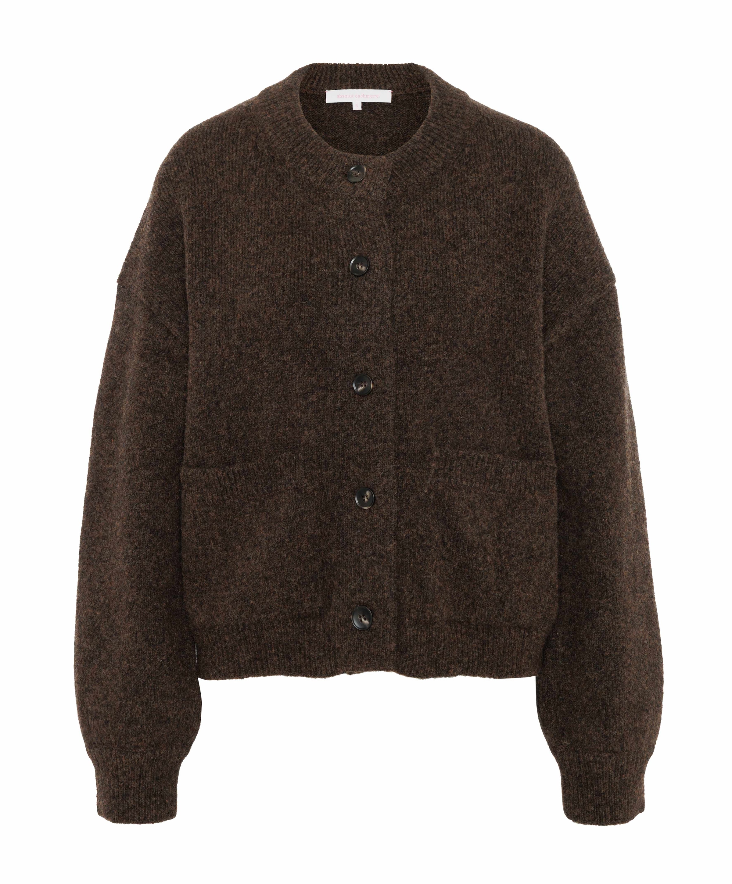 Dames vest bruin