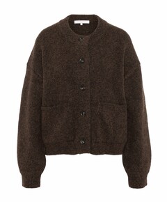 Dames vest bruin