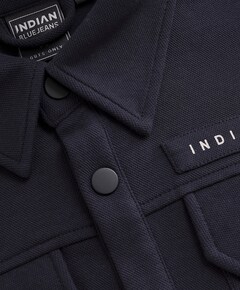 Jongens overhemd lange mouw blauw