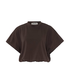 Dames T-shirt bruin