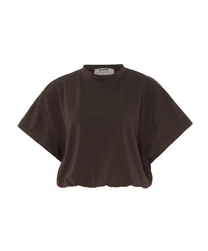 Dames T-shirt bruin