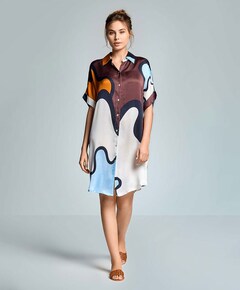 Dames jurk multicolor