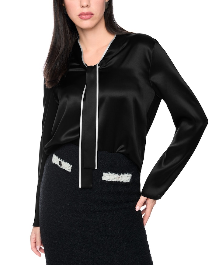 Dames blouse zwart
