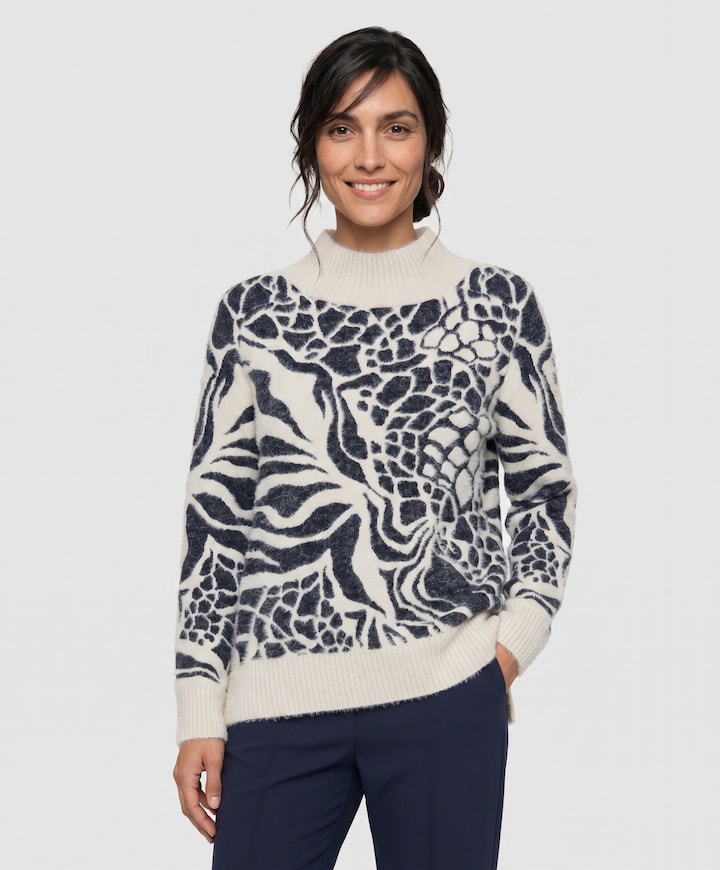 Dames trui blauw