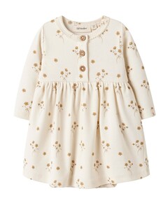 Meisjes jurk ecru