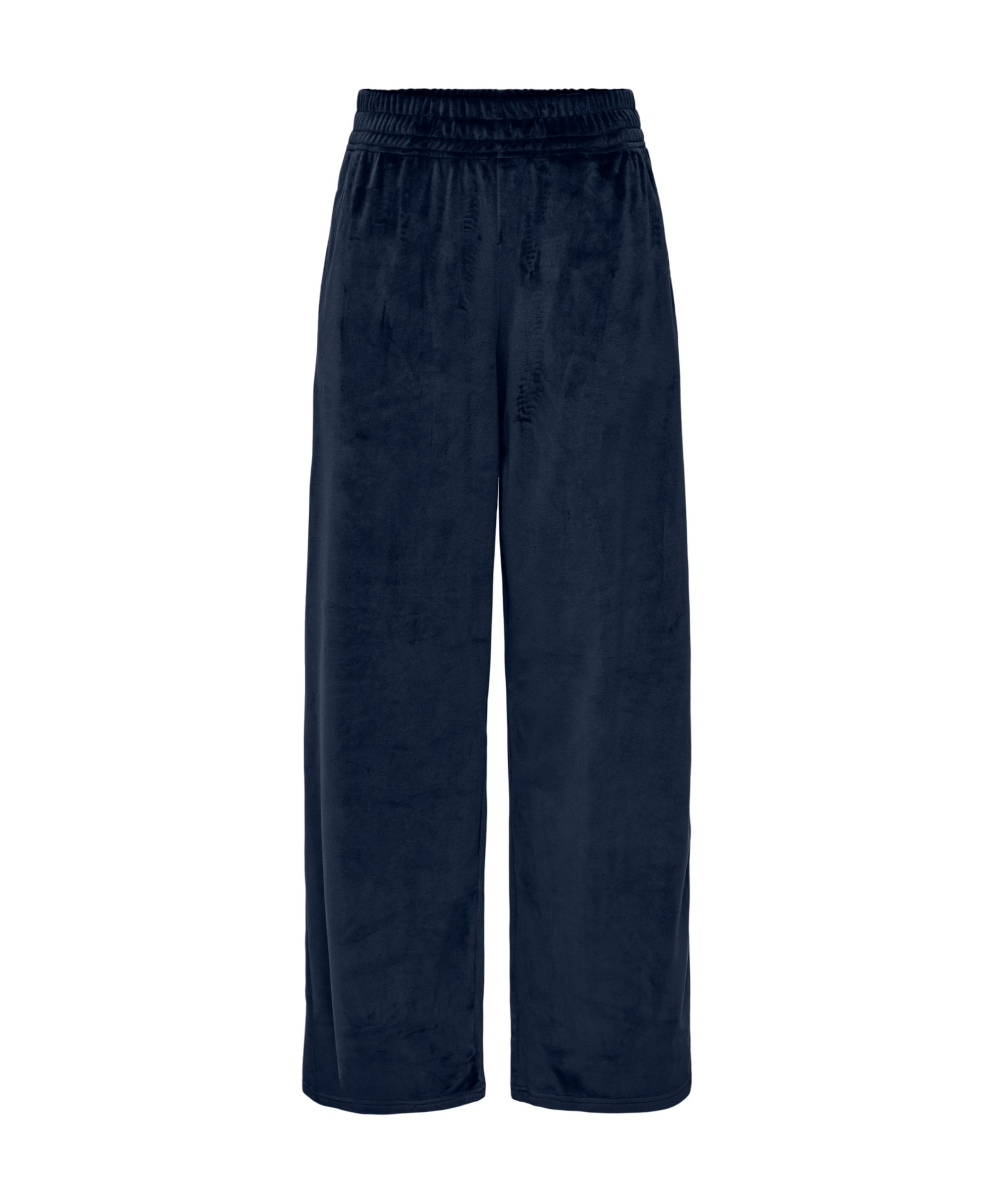 ONPELSA HW WIDE VELVET PNT dames trainingsbroek blauw