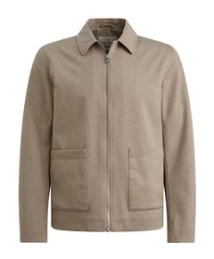 Heren overshirt grijs