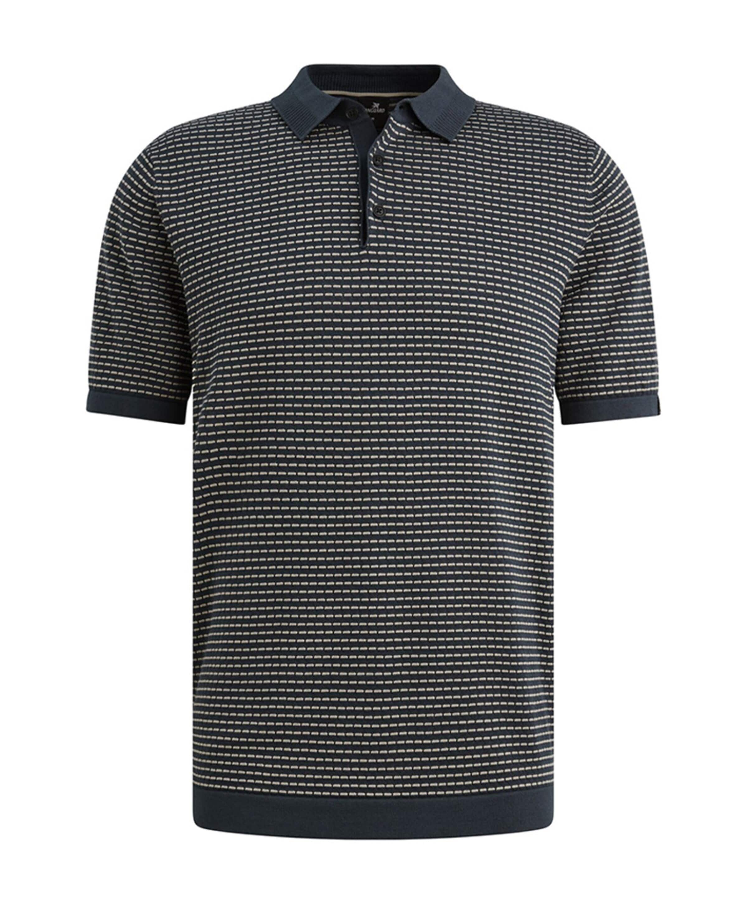 Heren polo blauw