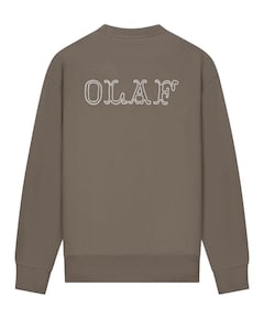 Heren sweater bruin
