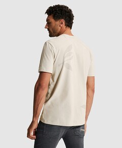 Heren T-shirt beige