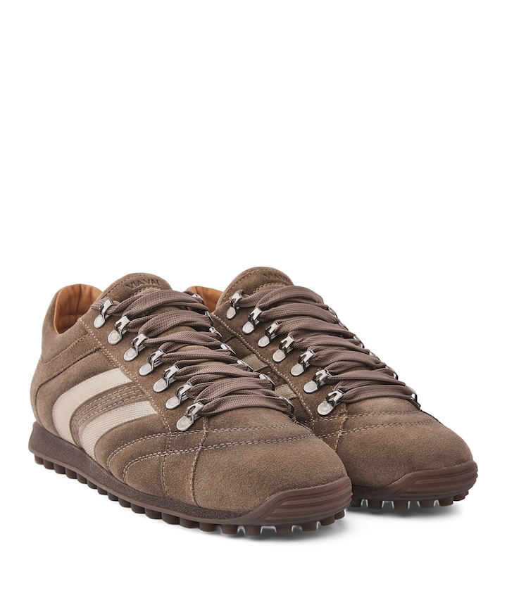 Jack Nathan heren sneakers bruin