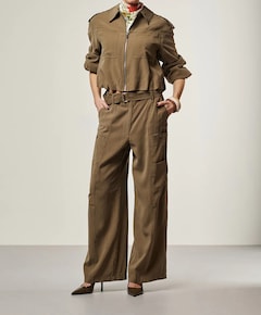 RIVER TEN 545 dames broek groen