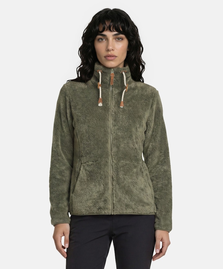 Dames vest groen