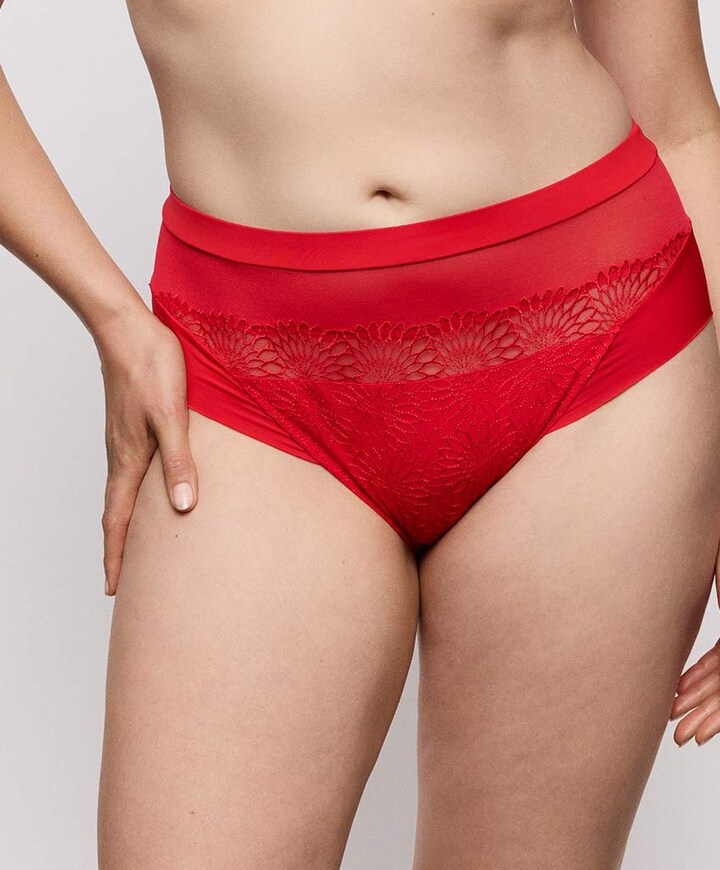 Dames slip rood