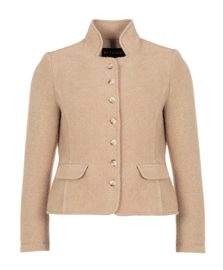 Dames jas beige