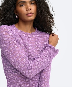 Dames longsleeve paars